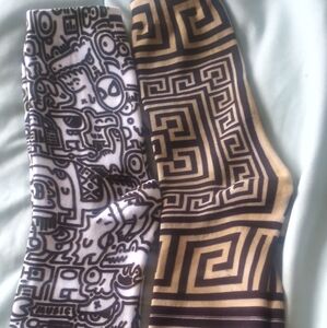 COPY - 2 Pair African Ethnic Socks Sz 11-13 Nwot$23 + Free Scarf